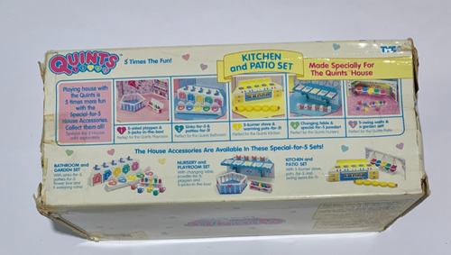 Muñecas Miniatura Ensueño Quints Cocina Y Patio Para Casa (Usado)