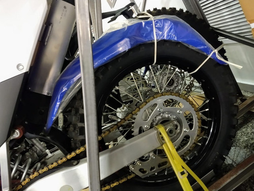 Imagen 6 de 8 de Yamaha Yz 250 2t Nueva En Cajón Dolar Billete.