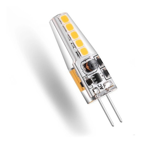 Imagem 2 de 4 de Kit 10 Lâmpadas Led G4 12v 3w Ac/dc