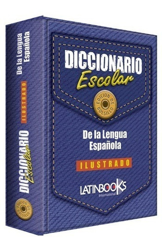 Diccionario Escolar Lengua Española Latin Books Ilustrado