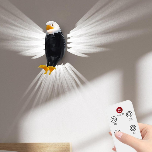 Lámpara De Pared Led Con Forma De Águila, Decoración De