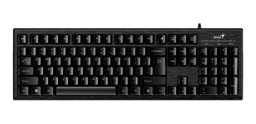 Teclado Genius Inteligente Smart Kb-101 Usb Negro Membrana