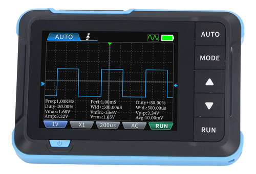 Osciloscopio Digital Portátil Con Sonda 10x Tft De 2,8 Pulga