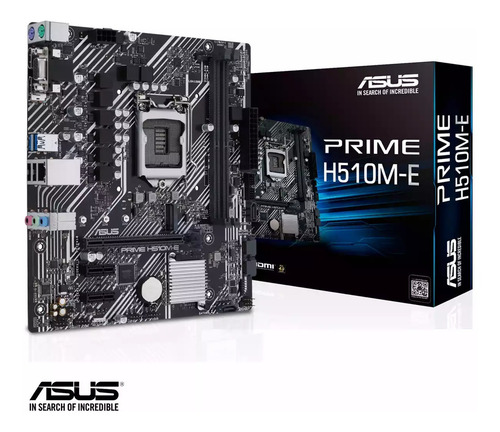 Imagen 4 de 4 de Mainboard Asus H510m-e S1200 10ma 11va Ddr4 Hdmi Vga Dp M.2