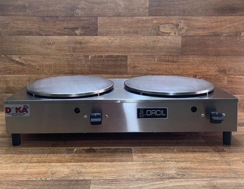 Imagem 3 de 6 de Panquequeira Máquina De Panqueca Dupla A Gás Profissional