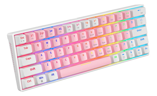 Teclado Mecánico 60% Anti-ghosting 63 Teclas