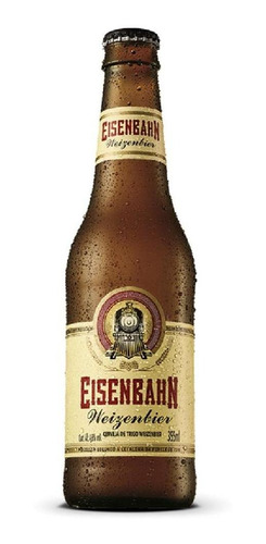 Imagem 2 de 4 de Pack Cerveja Brasil Eisenbahn Weiss Garrafa 355ml 6 Unidades