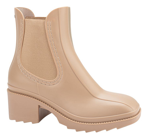 Bota De Lluvia Mujer Chelsea Tacon An24 Bp50 Moda