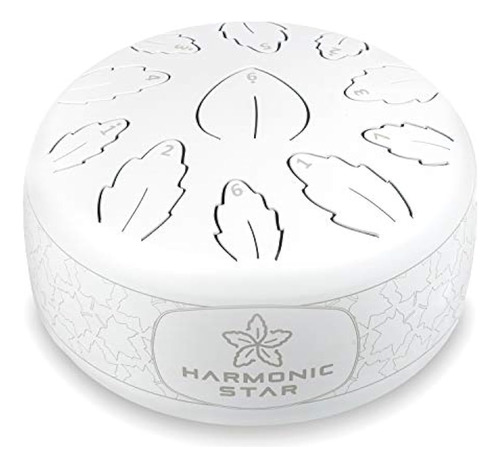 Harmonic Star Steel Tongue Drum 10 Pulgadas Kit De Batería P