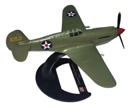 Avión U.s.a. 2º Guerra Mundial Curtiss P-40 B - Halcón Verde (Usado)