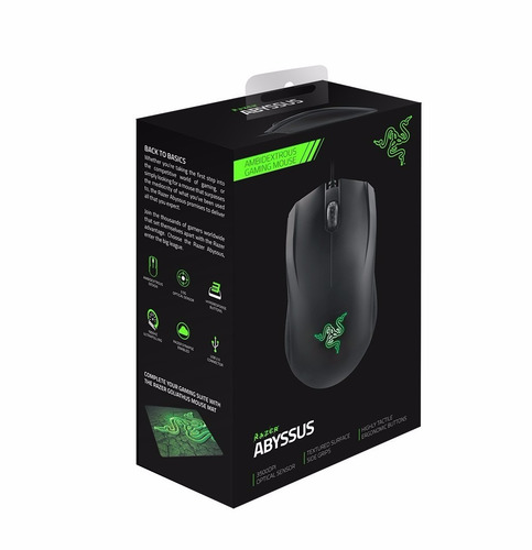 Mouse Gamer Optico Razer Abyssus V2 Com Fio 5000dpi