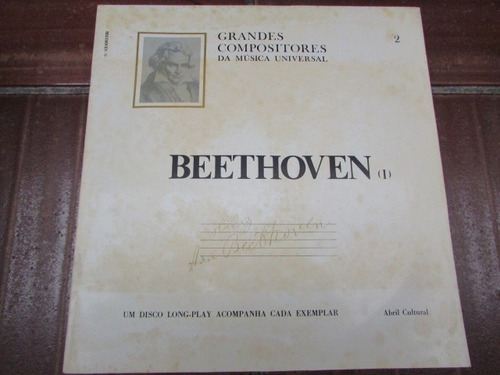 Lp Grandes Compositores Da Musica Universal Beethoven 1