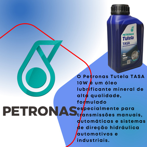 Óleo Petronas Atf Tasa 10w Kit 2 Unid 500ml Direção