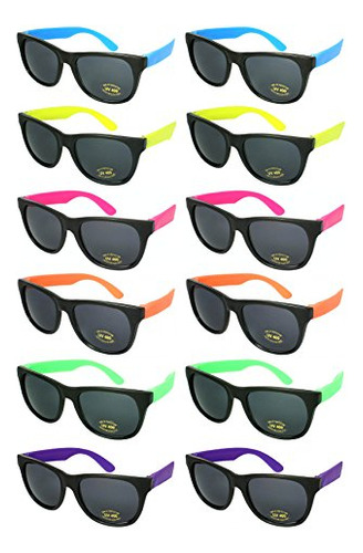 Gafas De Sol Neon Para Adult Party Favores Gfr5j