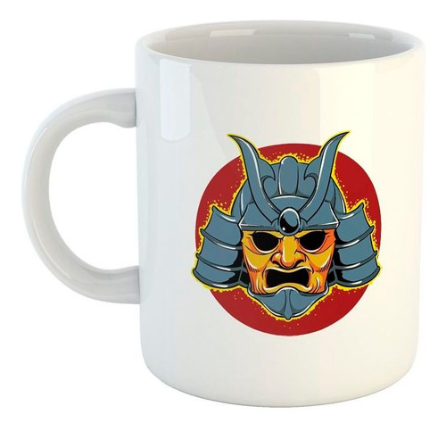 Taza De Ceramica Calavera Casco De Vikingo M2