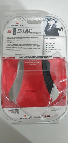 Coldre Safariland 7377 Als Para Glock 19/23