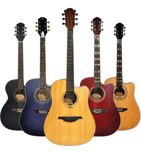 Guitarra Electroacustica + Ampli Laney + Funda + Accesorios