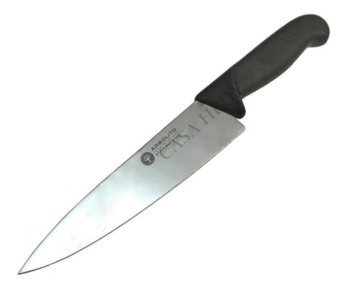 Imagen 1 de 2 de Cuchillo Arbolito 2710 25cm Inox 440 Santroprene Cabo Negro