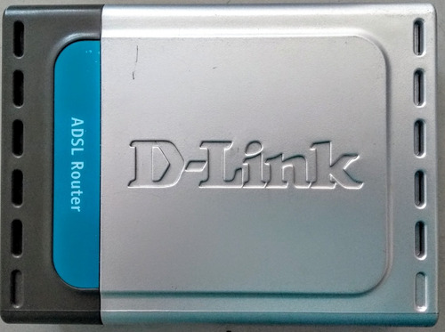 Roteador Adsl2/2+ Dsl-500b Completo Usado Na Caixa