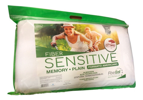 Almohada Fiberball Sensitive Memory Plain