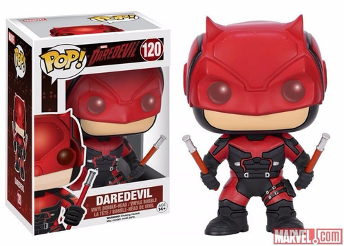 Pop Daredevil Funko Pop Marvel Pop Modelo 120 Daredevil Red