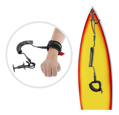 Imagem 9 de 12 de Acessórios De Equipamento De Segurança Para Surf Preto