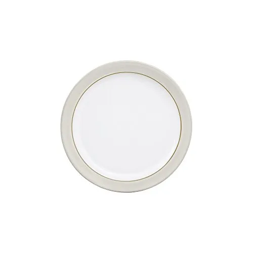 Juego De Platos De Lona Natural Denby, Crema, Mediano, Juego