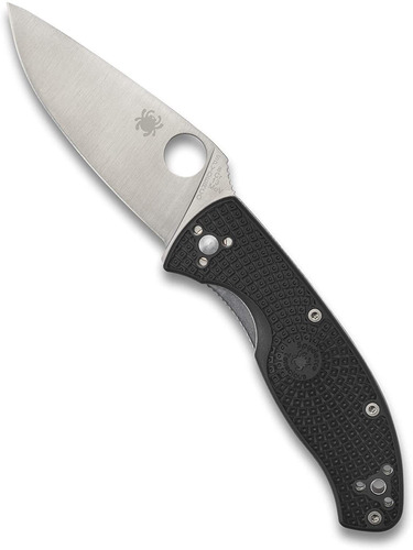 Cuchillo Navaja Plegable Hoja De Acero | Spyderco C122pbk