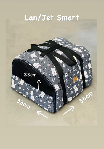 Imagen 9 de 10 de Bolso Transportador Perro/gato Para Aerolínea Lan Y Jet