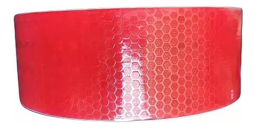 Cinta Reflectante Roja 5cmx25m Extra Fuerte Tipo Panal Abeja