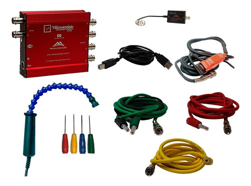Imagem 1 de 7 de Osciloscópio Automotivo New Tecnoscópio Mecanica Avançada