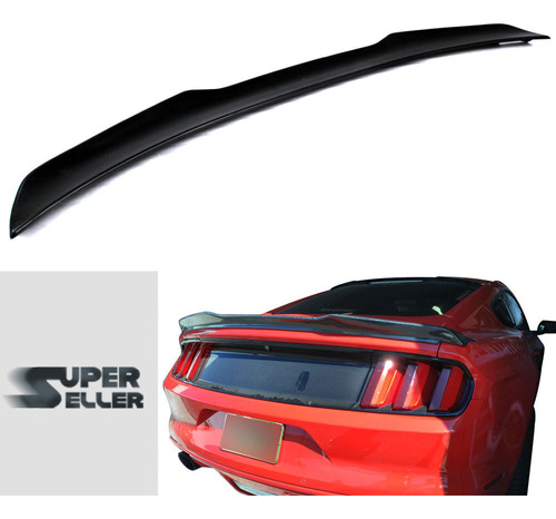 Spoiler Aleron Ford Mustang Fibra De Carbono 2015 -2023