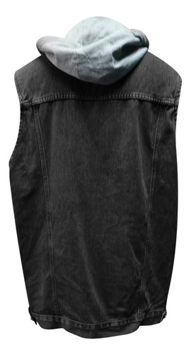 Chaqueta Moderna Con Capucha Y Bolsillos Con Botones Y Boton