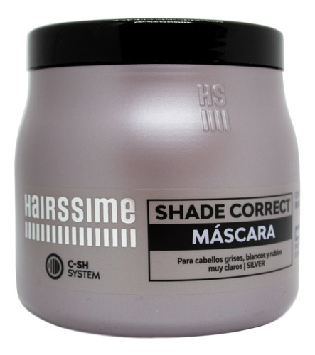 Hairssime Shade Correct Máscara Matizadora Silver Grande 3c