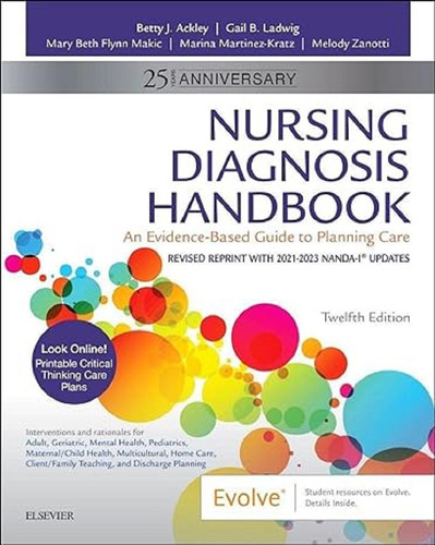 Nursing Diagnosis Handbook, With 2021-2023 Nanda Elsevier -z