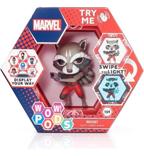 Figura Wow Pods Marvel Rocket Raccoon