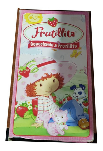 Vhs Conociendo A Frutillita Dibujos Animados Strawberry