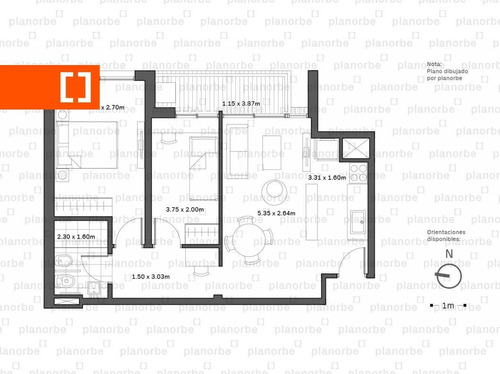 Venta De Apartamento Obra Construcción 2 Dormitorios En Barrio Sur, 01 Las Artes Unidad 201