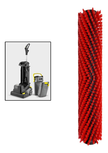 Pincel De Vacío, Roller Vacuumer Piezas De Limpieza Rojo