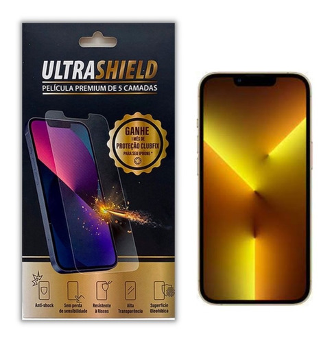 Película iPhone 13 Pro Ultrashield / Fibra De Carbono