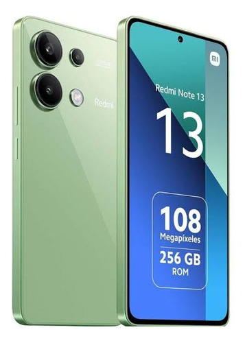 Celular Xiaomi Redmi Note 13 256gb 8gb Sellado Verde 