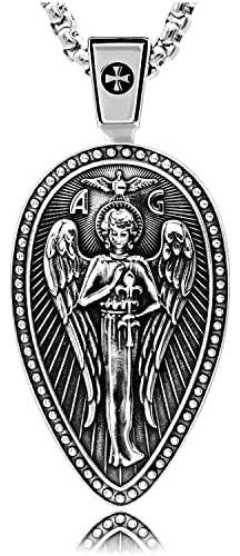 Venicebee Arcángel San Gabriel Protégenos Medalla De San Áng