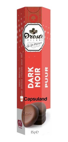 Pastillas Chocolate Droste Dark Pure 85g Importado Holanda