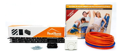Piso Radiante Eléctrico Kit Completo 7m² Calefacción Losa Termostato Manual Bajo Consumo Antihumedad Ahorro Energía Instalación Fácil Suelo Interior Calor Uniforme Alta Eficiencia Durabilidad