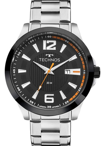 Relógio Technos Masculino Aço 2115knv/1p