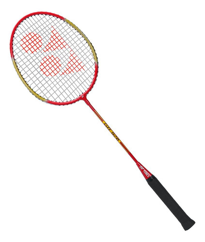 Raquete De Badminton Yonex Gr-20 Vermelha E Dourada