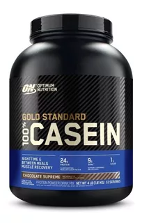 Proteina Optimum Nutrition Gold Standard 100% Casein 4 Lbs Sabor Chocolate