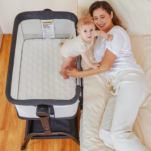 Cuna Bassinet Babybond Baby 3 En 1 Para Bebés Pequeños Con T