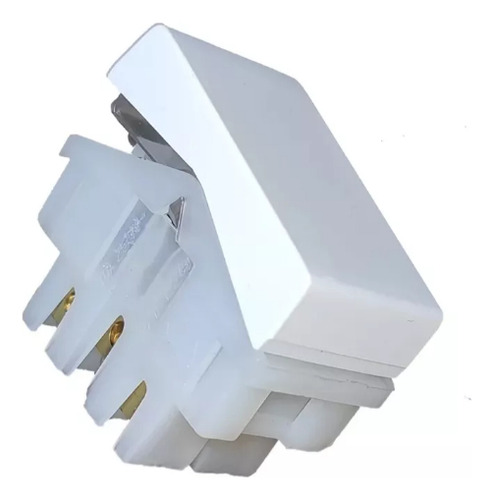 Kit 15 Modulo Interruptor Paralelo 10a/250v Br Pezzi 50000 Cor Branco