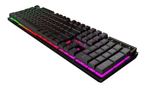 Kit Gamer Imice Teclado Ak-600 New + Mouse A8 3200 Dpi